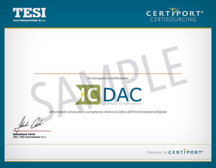 Innovarsi Formazione - Certificazione IC DAC